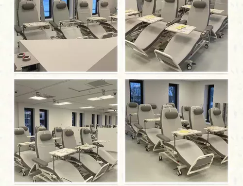 Faire progresser les soins de santé : Les chaises médicales Digiterm améliorent les capacités de l’hôpital Lakus à Riga