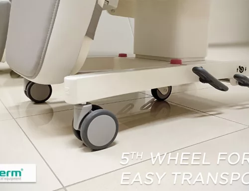 Introducing the 5th Wheel on Our Comfort-3 and Comfort-4 Therapy Chairs